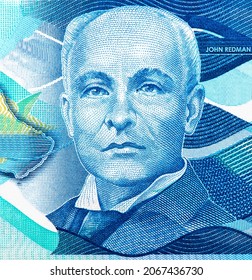 John Redman Bovell, Portrait From Barbados Banknotes. 