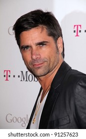 John Stamos At Google And T-Mobile Celebrate The Launch Of Google Music, Mr. Brainwash Studios, Los Angeles, CA 11-16-11