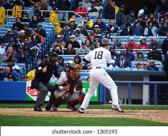 Johnny Damon At Bat