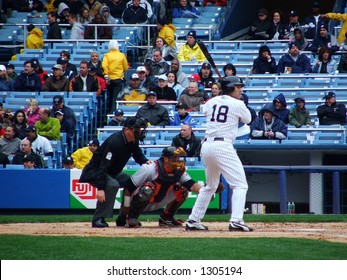 Johnny Damon Up At Bat