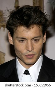 Johnny Depp At The Actor's Fund Of America THAT'S ENTERTAINMENT Gala, New York, October 30, 2004