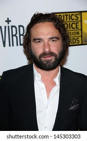 Johnny Galecki At The 3rd Annual Critics' Choice Television Awards, Beverly Hilton Hotel, Beverly Hills, CA 06-10-13