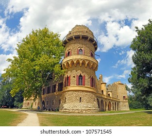 John's Castle in Lednice, Czech Republic, Lednice-Valtice Cultural Landscape, World Heritage Site by UNESCO