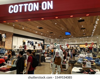 Cotton on pavilion