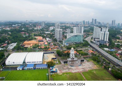 Johor Bahru Malaysia Jun 12019 Aerial Stock Photo (Edit Now 