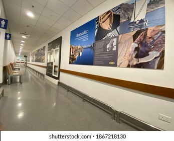 JOHOR BAHRU,JOHOR-DECEMBER 1 2020:A View Of An Isle To Toilet Inside IKEA Tebrau In Johor Bahru,Malaysia