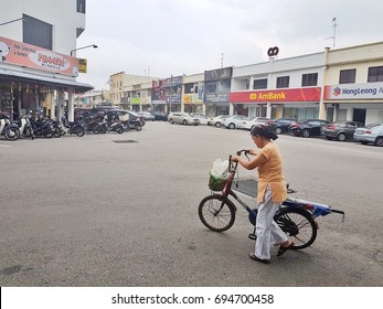 Johor,Malaysia: August 12th,2017. Small Town Of Pontian Is Located In Johor,Malaysia. Tanjung Piai, The Southernmost Point Of Peninsular Malaysia  Is In Pontian District.