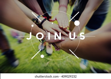 Join Us Apply Hiring Membership Recruit Team Concept