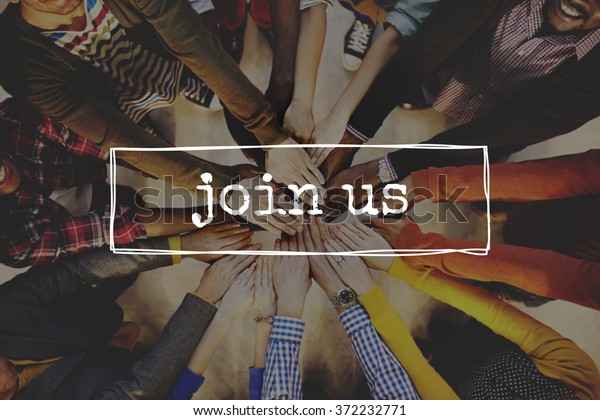 Join Us Team Recruitment Register Membership\
Hiring Concept