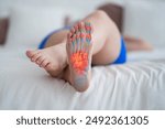 Joint diseases, hallux valgus, plantar fasciitis, heel spur, woman