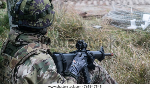 Joint Exercise Brave Lion Oksboel Denmark Stock Photo 765947545 ...