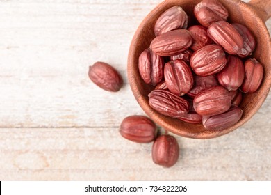 Jojoba Seeds On The Table