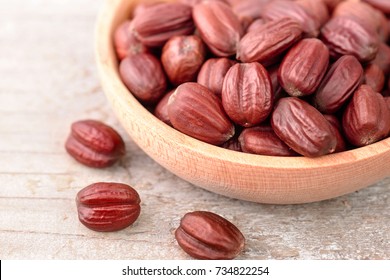 Jojoba Seeds On The Table