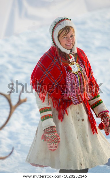 Jokkmokk Winter Market 2018 Sami Event Stock Photo (Edit Now) 1028252146