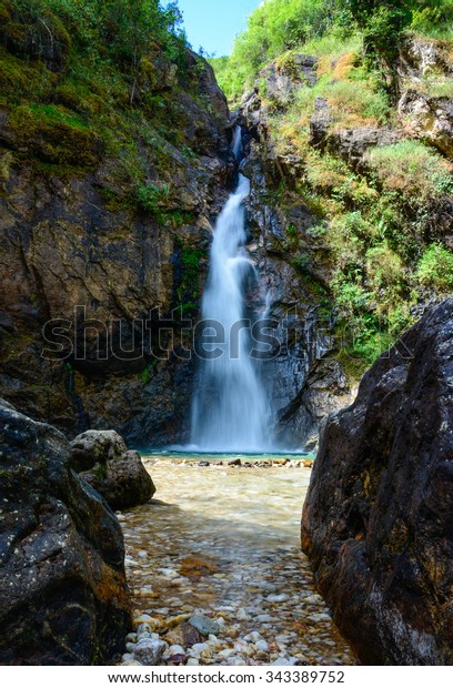 Jokkradin Waterfall Kanchanaburi Thailand Stock Photo (Edit Now) 343389752