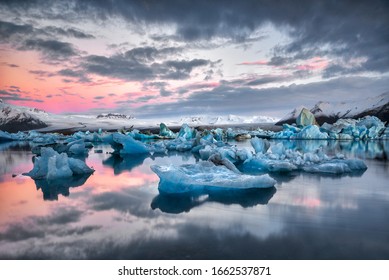 Jokulsarion, Glacier Lagoon in east Iceland