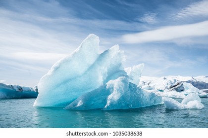 Jokulsarlon glacier lagoon, Iceland - Shutterstock ID 1035038638