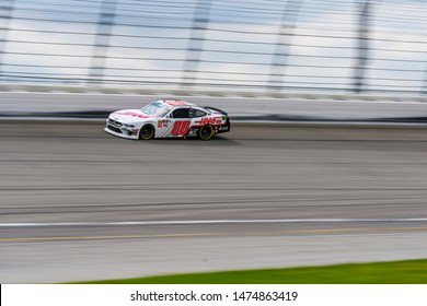 Joliet, IL, United States - June 29, 2019: HAAS NASCAR Racing Team's Car During The Camping World 300 At Chicagoland Speedway. 