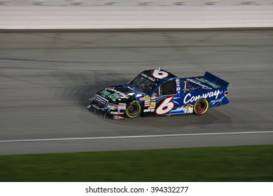 Joliet, IL USA - August 28, 2009: Chicagoland Speedway 225, NASCAR Camping World Truck Series. 6 Colin Braun Con-way Freight Ford