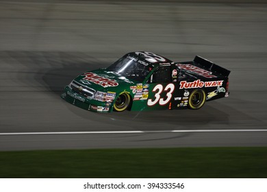 Joliet, IL USA - August 28, 2009: Chicagoland Speedway 225, NASCAR Camping World Truck Series. 33 Ron Hornaday, Jr. Turtle Wax Chevrolet