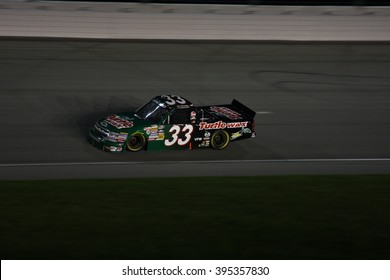 Joliet, IL USA - August 28, 2009: Chicagoland Speedway 225, NASCAR Camping World Truck Series. 33 Ron Hornaday, Jr. Turtle Wax Chevrolet