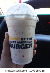 Jolly Rancher Milkshake At Hardees