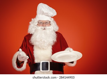 santa chef hat