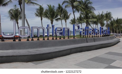 Jomtien Beach Sign