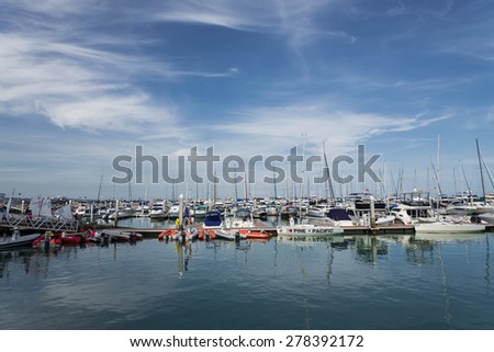 Jomtien Thailand May 02 Variety Yacht Stock Photo Edit Now - 