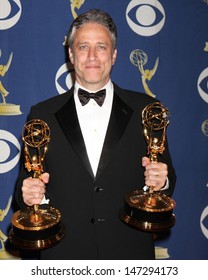 Jon Stewart In The Press Room  At The 2009 Primetime Emmy Awards Nokia Theater At LA Live Los Angeles, CA September 20, 2009