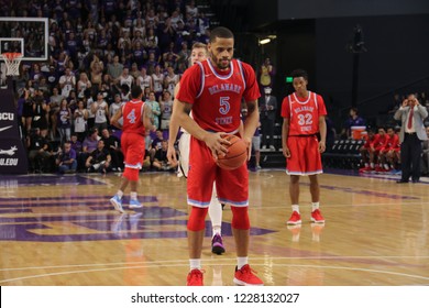 Jonathan Mitchell Guard For The Delaware State University Cardinals At GCU Arena In Phoenix, Arizona/USA November 10,2018.