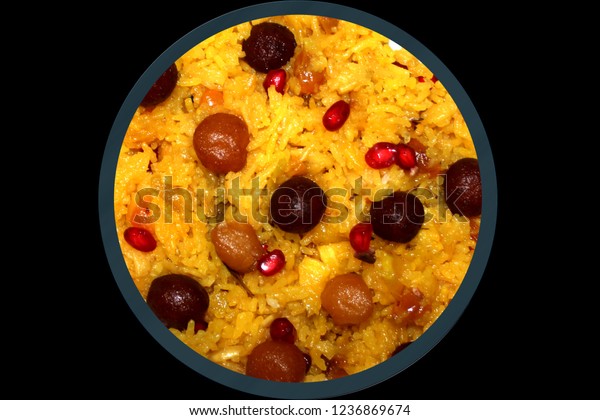 Jorda Rice Zarda Recipe Sweet Dish Stock Photo Edit Now 1236869674