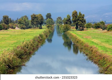 Jordan River.North Of Israel.