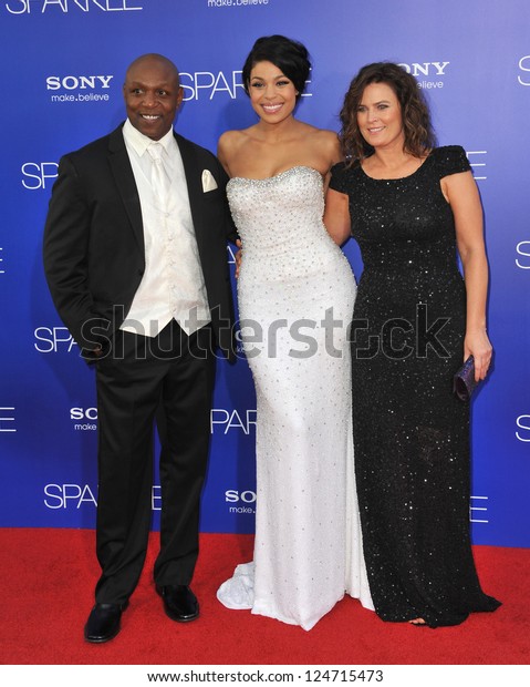 Jordin Sparks Parents World Premiere Her Stock Photo 124715473 ...