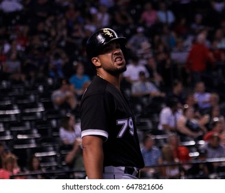 Jose Abreu Infielder For The Chicago White Sox At Chase Field In Phoenix Arizona USA May 24,2017.