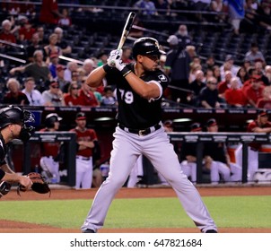 Jose Abreu Infielder For The Chicago White Sox At Chase Field In Phoenix Arizona USA May 24,2017.