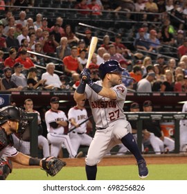 	Jose Altuve 2nd Baseman For The Houston Astros At Chase Field In In Phoenix AZ USA August 14,2017.