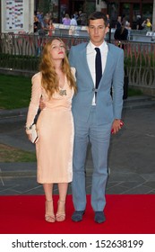 Josephine De La Baume And Mark Ronson Arriving For The 