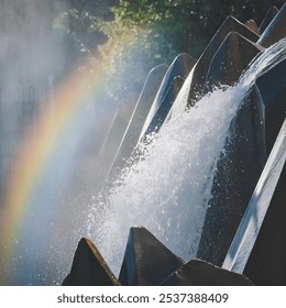 joshgodpikin


Prompt

A unique perspective of water streaming from sharp, angular rocks, forming a waterfall that glistens in the sunlight. A soft rainbow adds a splash of color in the misty air. - Powered by Shutterstock