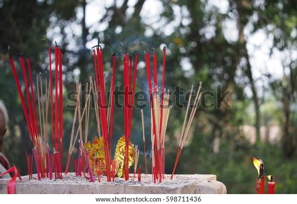 chinese stick candle