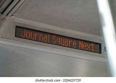 Journal Square Station On The Path Train