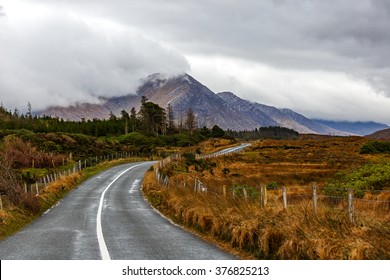 Journey On Wild Atlantic Way In Connemara In Ireland