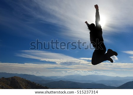 joy and enthusiasm of reaching the summit