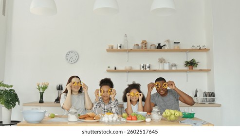 A Joyful Family Joyfully Cooking Together in a Bright and Welcoming Kitchen Space