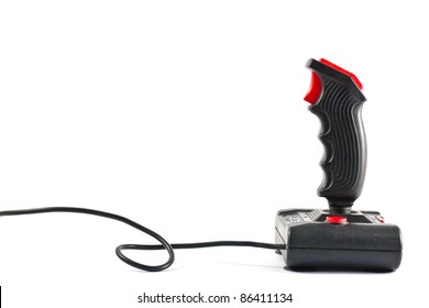 ,joystick Isolated On White,