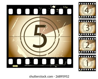 jpeg film countdown...vector in my portfolio - Powered by Shutterstock