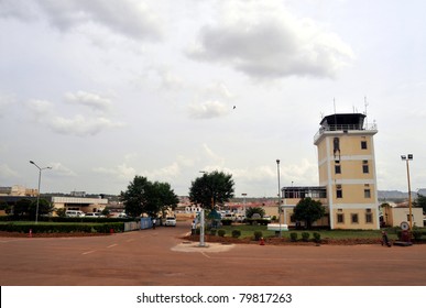 JUBA - JUNE 13: The Tarmac Is Empty At Juba Airport In Juba, Capital Of South Sudan, On June 13, 2011. Juba Will Become The Country's Main Airport When South Sudan Becomes Independent On July 9.