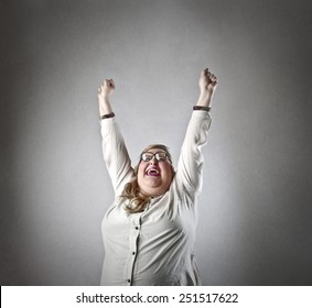 Jubilant Woman 