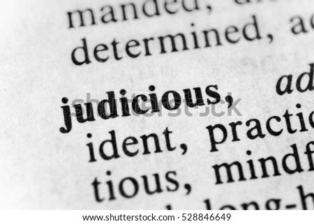 Judicious