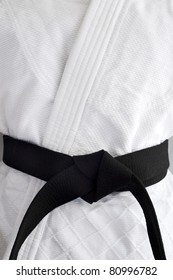 Judogi With Black Belt